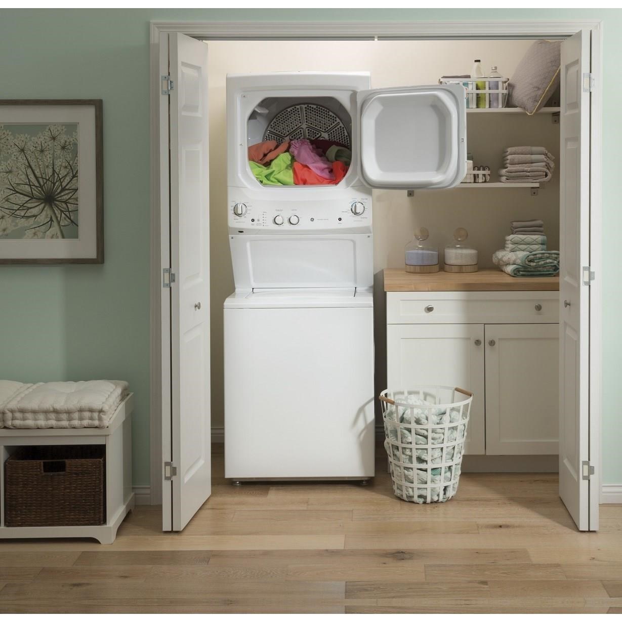 GE Appliances GE Unitized Spacemaker® 3.8 cu. ft. Capacity Washer with